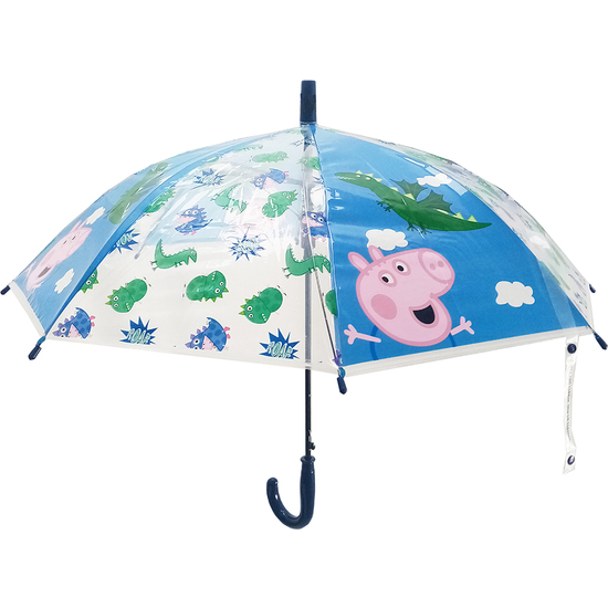 PARAGUAS CUPULA 43 CM PEPPA PIG "PRETTY FLOWERS" image 0
