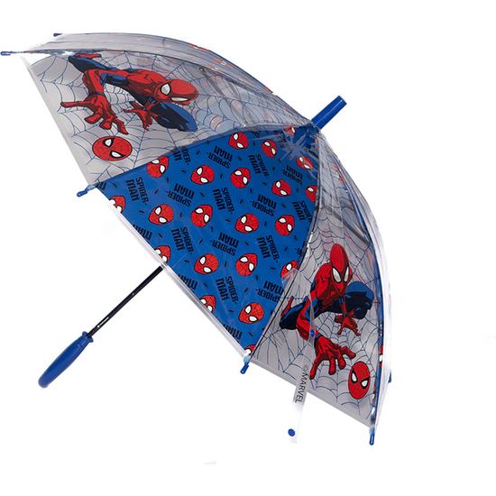 PARAGUAS CUPULA 43 CM SPIDER-MAN "ATTACK" image 0