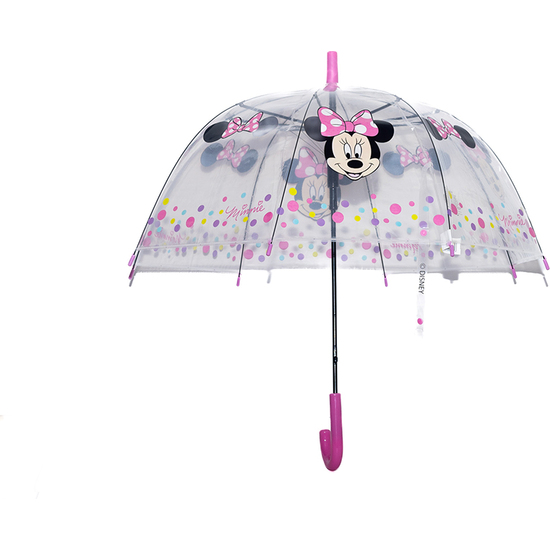 PARAGUAS CUPULA 43 CM MINNIE MOUSE "NAIVE" image 0