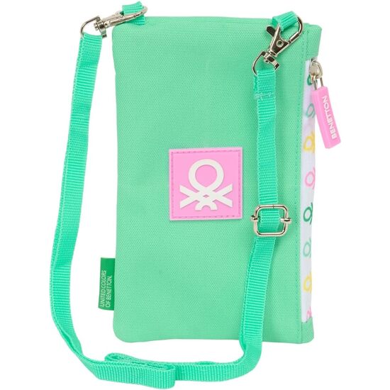 MONEDERO PORTAMOVIL BENETTON "MINT" image 1