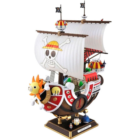 FIGURA BARCO THOUSAND SUNNY NEW WORLD MODEL KIT ONE PIECE 30CM image 1