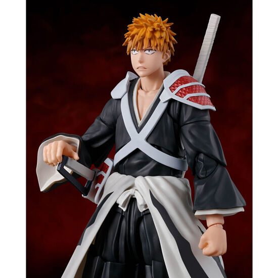 FIGURA S.H FIGUARTS ICHIGO KUROSAKI DUAL ZANGETSU BLEACH 15CM image 0