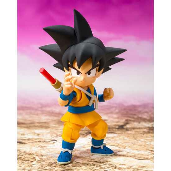 FIGURA S.H FIGUARTS SON GOKU DAIMA DRAGON BALL 7CM image 0