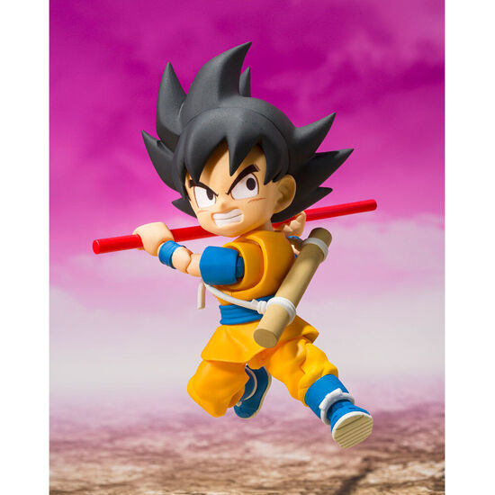 FIGURA S.H FIGUARTS SON GOKU DAIMA DRAGON BALL 7CM image 1