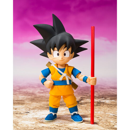 FIGURA S.H FIGUARTS SON GOKU DAIMA DRAGON BALL 7CM image 2
