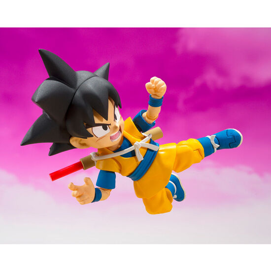 FIGURA S.H FIGUARTS SON GOKU DAIMA DRAGON BALL 7CM image 3