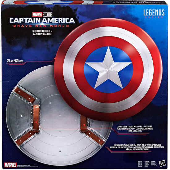 ESCUDO CAPITAN AMERICA BRAVE NEW WORLD SOLDIER MARVEL image 0