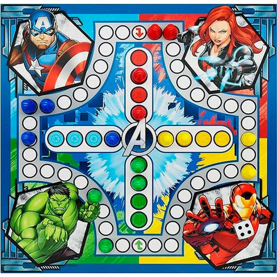 SET 4 JUEGOS DE MESA LOS VENGADORES AVENGERS MARVEL image 1