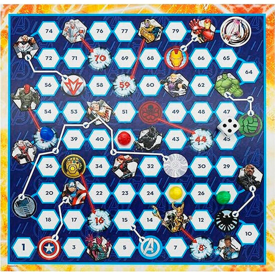 SET 4 JUEGOS DE MESA LOS VENGADORES AVENGERS MARVEL image 3