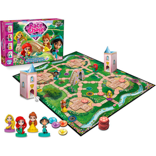 JUEGO MESA RACE CHASE PRINCESAS DISNEY image 0