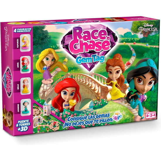 JUEGO MESA RACE CHASE PRINCESAS DISNEY image 1