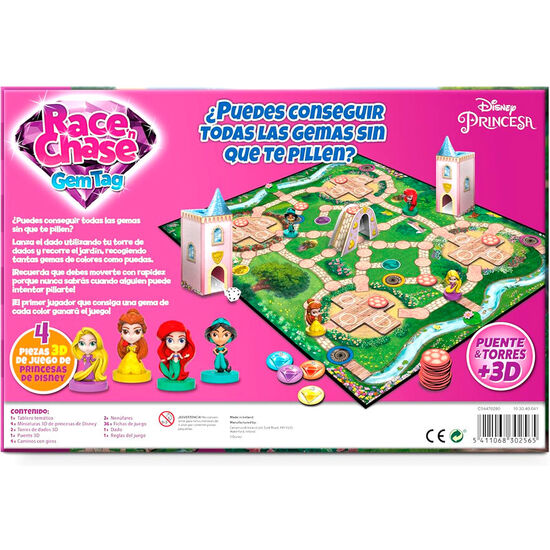 JUEGO MESA RACE CHASE PRINCESAS DISNEY image 3