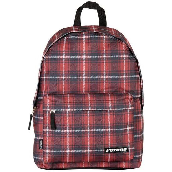 MOCHILA CUADROS 42CM image 0