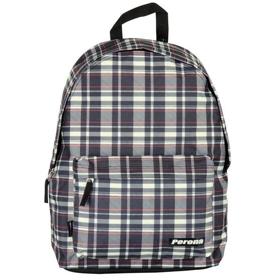 MOCHILA CUADROS 42CM image 0