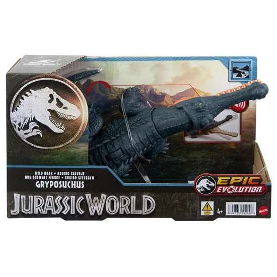 JURASSIC WORLD WILD ROAR GRYPOSUCHUS image 1