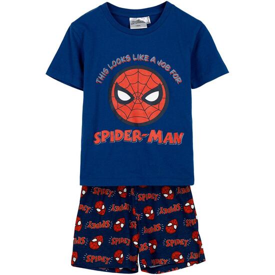 PIJAMA CORTO SINGLE JERSEY SPIDERMAN image 0