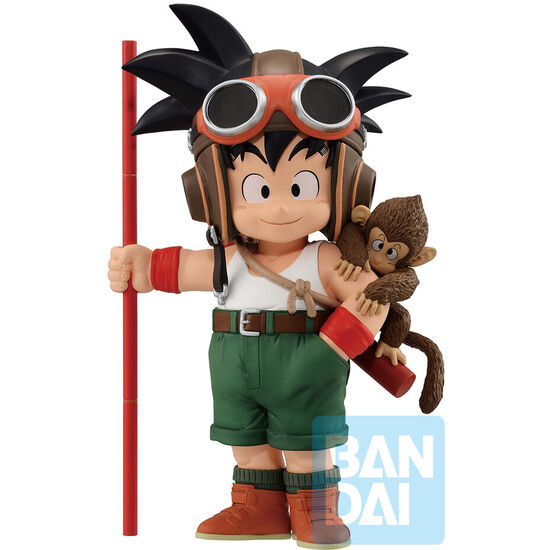 FIGURA ICHIBANSHO SON GOKU CHILDHOOD SNAP COLLECTION DRAGON BALL Z 15CM image 0