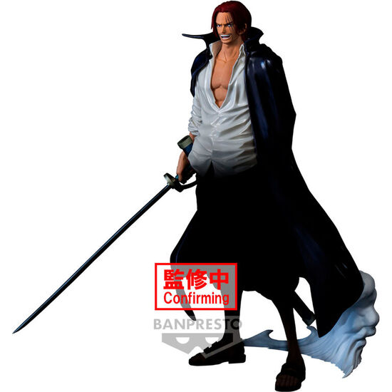 FIGURA PREMIUM SHANKS THE METALLIC ONE PIECE 30CM image 0