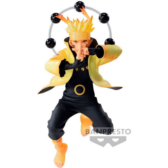 FIGURA NARUTO UZUMAKI VIBRATION STARS NARUTO SHIPPUDEN 14CM image 0
