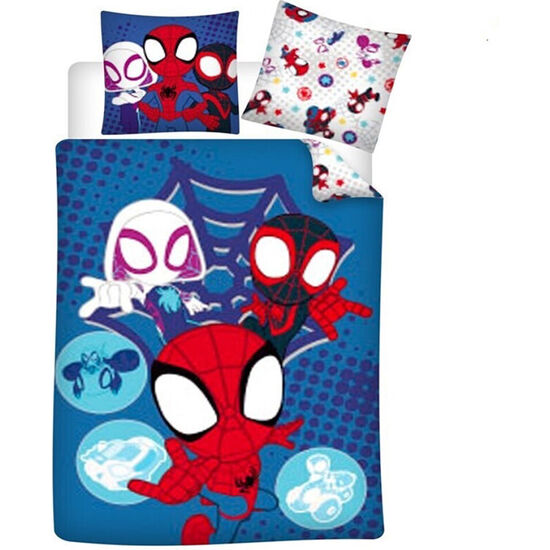 FUNDA NORDICA SPIDERMAN MARVEL CAMA 90CM POLICOTTON image 0