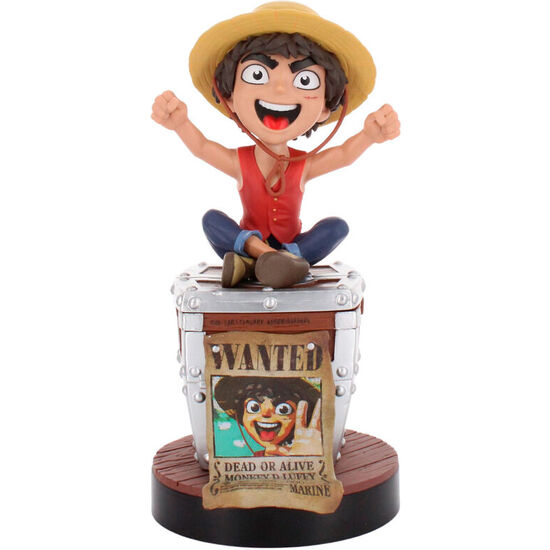 CABLE GUY SOPORTE SUJECION WANTED POSTER LUFFY ONE PIECE 20CM image 0