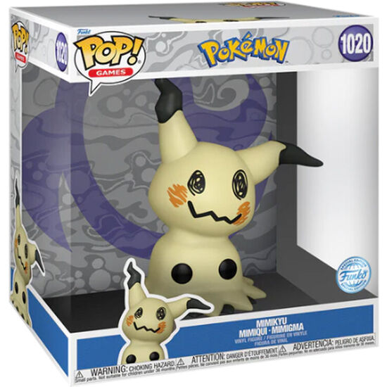 FIGURA POP POKEMON MIMIKYU 25CM image 0