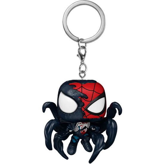 LLAVERO POCKET POP MARVEL SPIDER-MAN 2 ADVANCED SUIT 2.0 SYMBIOTE TAKEOVER image 0