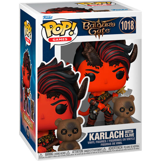 FIGURA POP BALDURS GATE KARLACH WITH CLIVE image 0