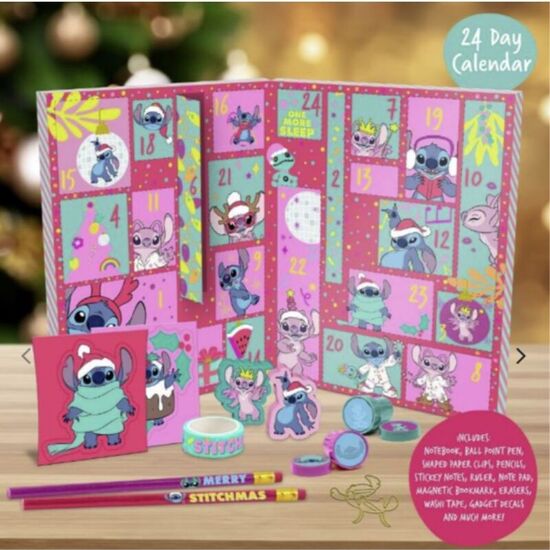 CALENDARIO ADVIENTO STITCH DISNEY image 0