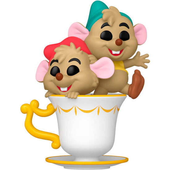 FIGURA POP DISNEY CENICIENTA JAQ & GUS image 1