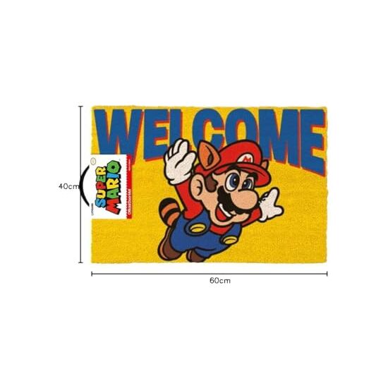 FELPUDO WELCOME SUPER MARIO NINTENDO image 1