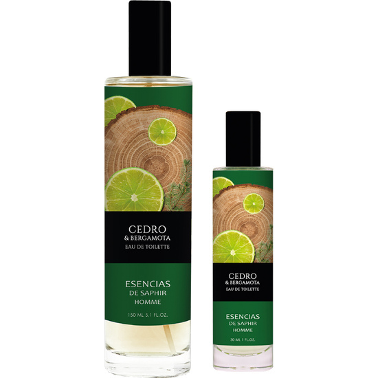 ESTUCHE FRAGANCIA 100 ML + 30 ML ESENCIAS DE SAPHIR - CEDRO & BERGAMOTA image 0