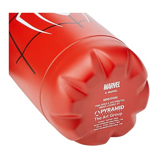 BOTELLA METAL GREAT POWER SPIDERMAN MARVEL image 4