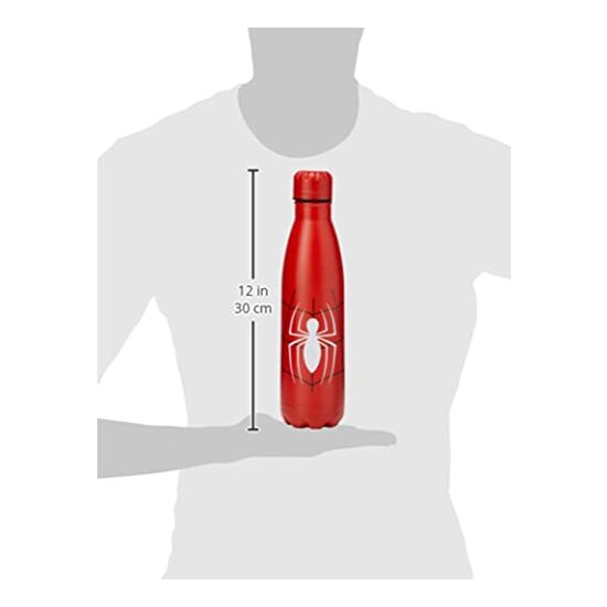 BOTELLA METAL GREAT POWER SPIDERMAN MARVEL image 5