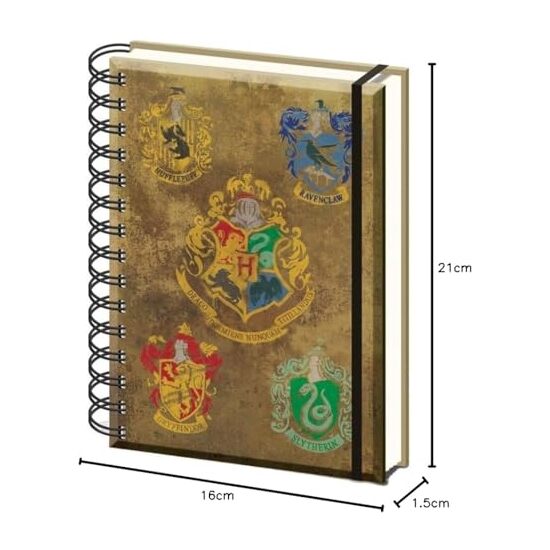 CUADERNO A5 HOGWARTS HARRY POTTER image 1
