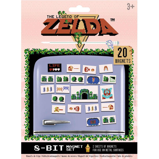 BLISTER 20 IMANES THE LEGEND OF ZELDA image 0