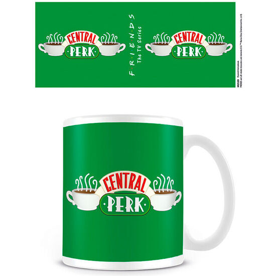 TAZA CENTRAL PERK GREEN FRIENDS image 0