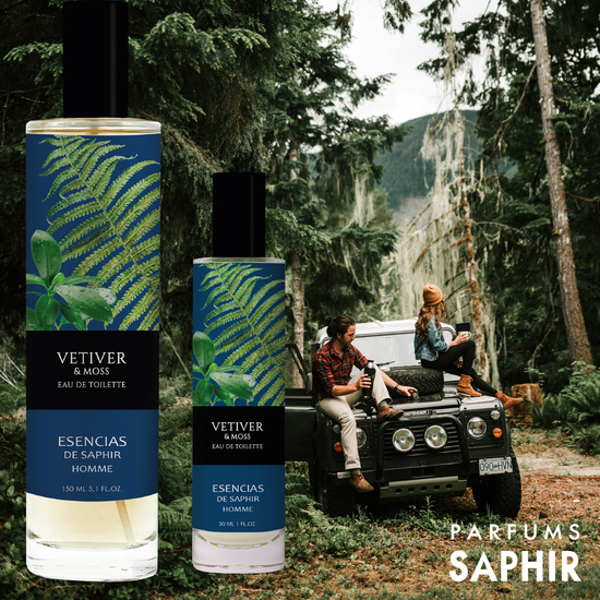 ESTUCHE FRAGANCIA 100 ML + 30 ML ESENCIAS DE SAPHIR - VETIVER & MOSS image 4