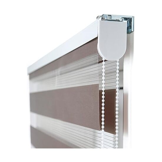 ESTOR ENROLLABLE STRIPES 321-MARRON 65X180 image 3
