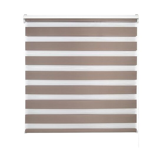 ESTOR ENROLLABLE STRIPES 321-MARRON 95X180 image 0