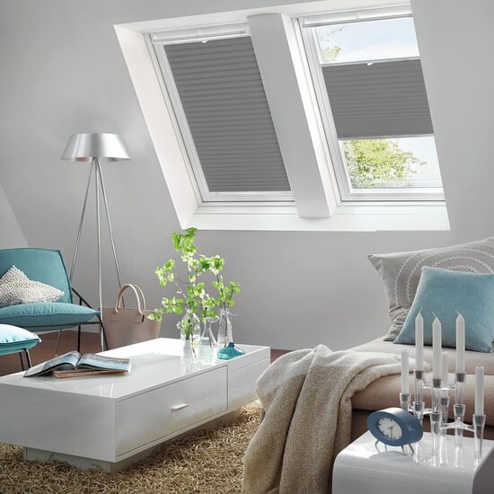 ESTOR ENROLLABLE WEB PLISSEE TRASLUCIDO 606-GRIS 55X140 image 6