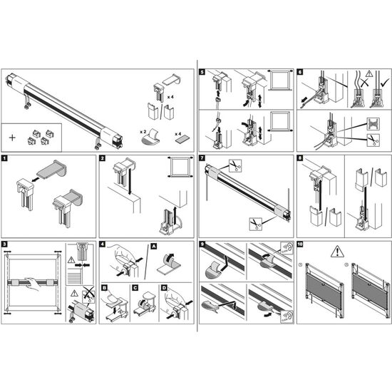 ESTOR ENROLLABLE WEB PLISSEE TRASLUCIDO 602-BEIG 90X220 image 8