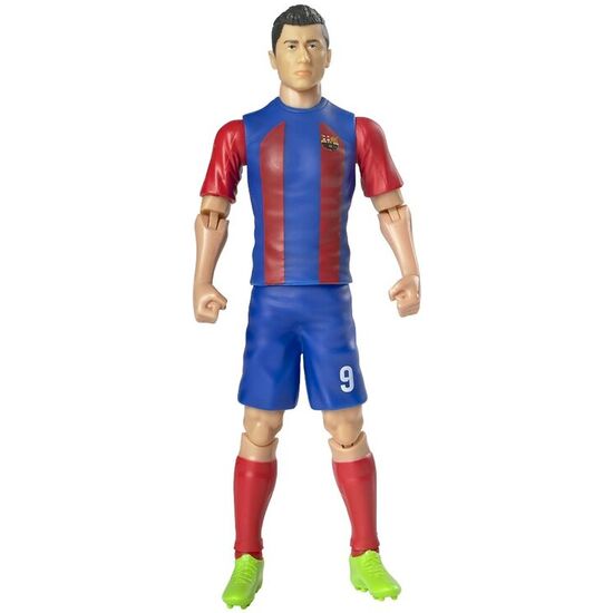 FIGURA ACTION LEWANDOWKI FC BARCELONA 20CM image 1