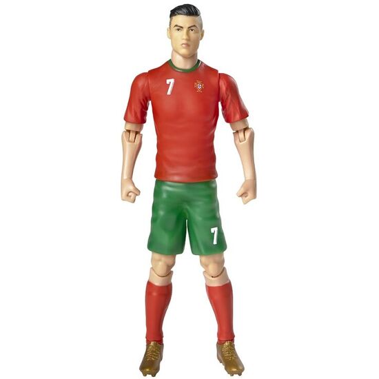 FIGURA ACTION CRISTIANO RONALDO PORTUGAL 20CM image 0