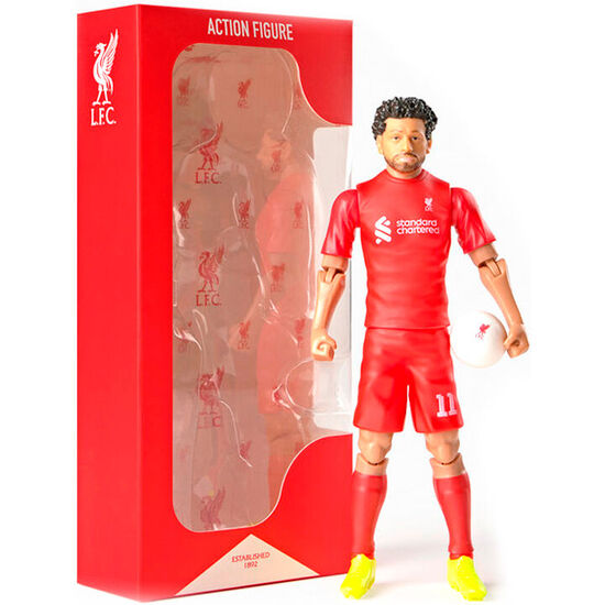FIGURA ACTION SALAH LIVERPOOL FOOTBALL CLUB 20CM image 0