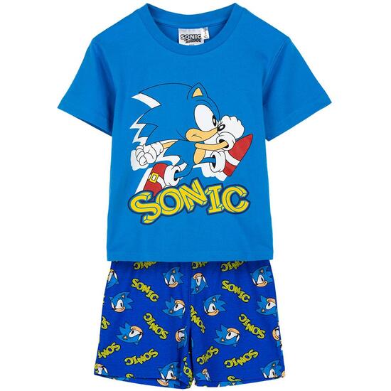 PIJAMA CORTO SINGLE JERSEY SONIC image 0