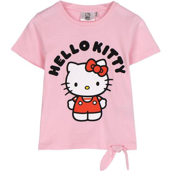 CAMISETA CORTA SINGLE JERSEY HELLO KITTY image 0