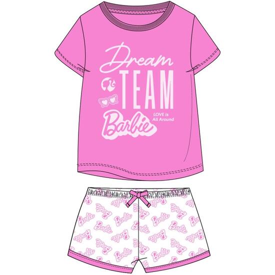 PIJAMA CORTO SINGLE JERSEY BARBIE image 0