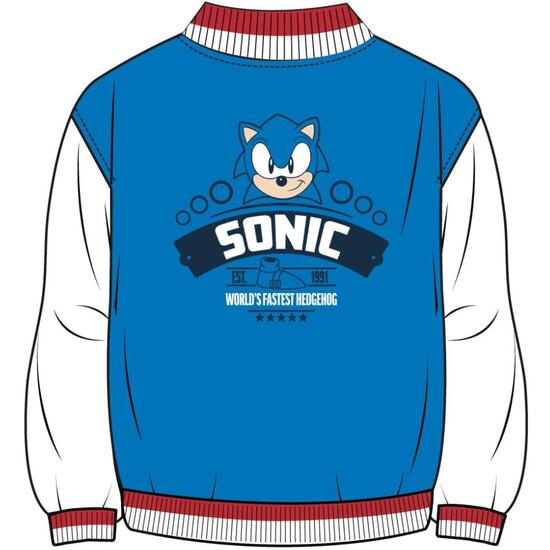 CHAQUETA COTTON BRUSHED BASEBALL SONIC image 1
