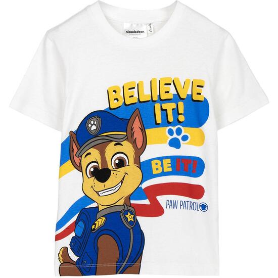CAMISETA CORTA SINGLE JERSEY PAW PATROL image 0
